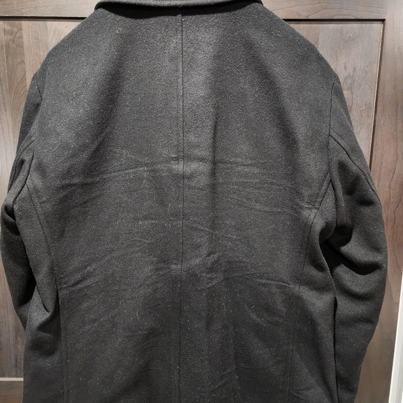 Hugo Boss Cashmere Wool Pea Coat - Picture 6 of 9